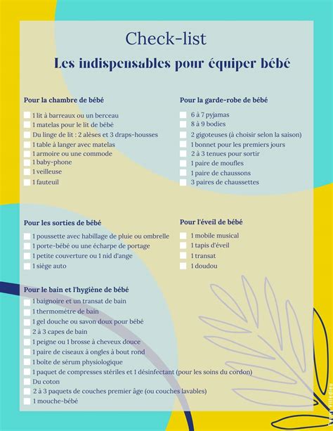 Préparer l'Arrivée de Bébé: La Checklist Ultime